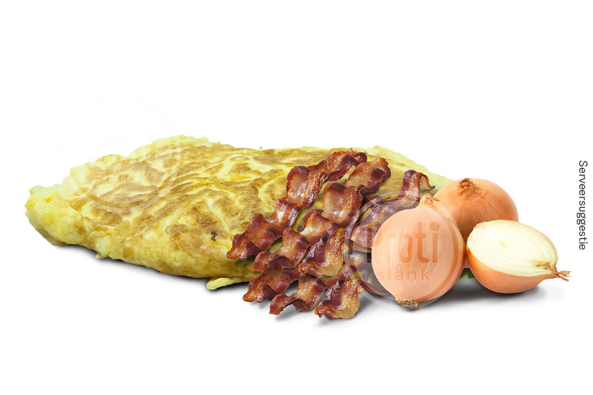 Bacon kaas omelet