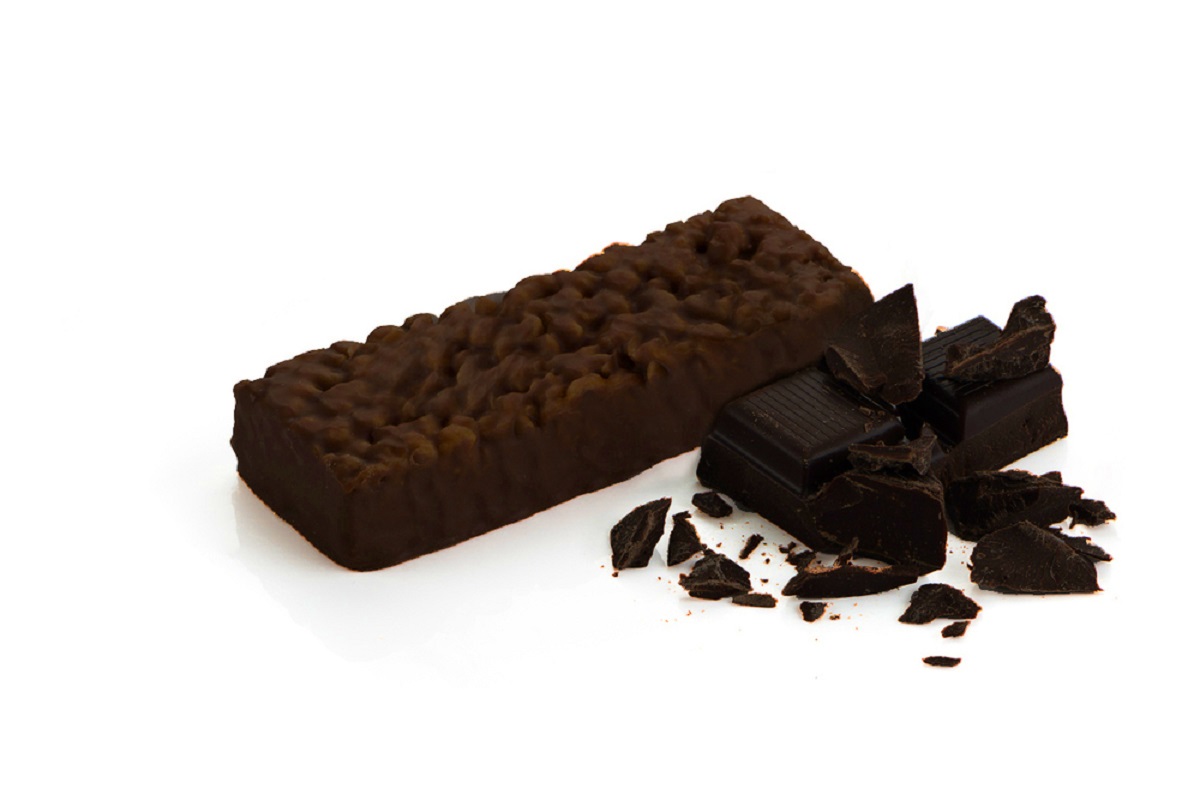 Koolhydraatarme Chocolade crisp reep