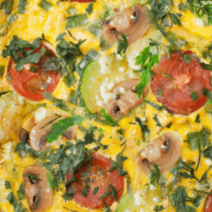 Omelet mediterraans