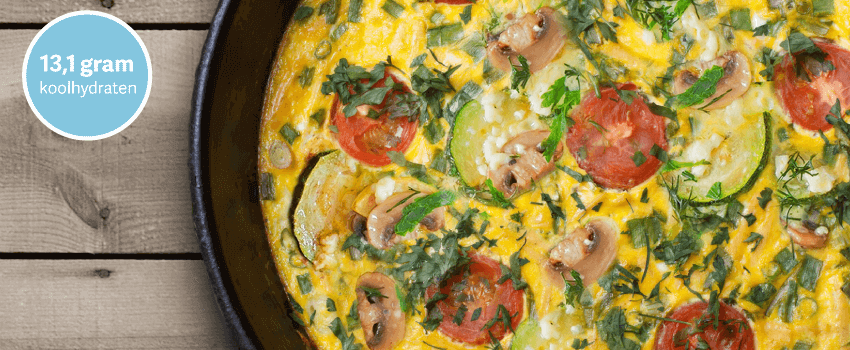 Omelet mediterraans