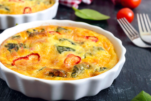 Koolhydraatarme lunch recepten: Low carb mini groente frittata