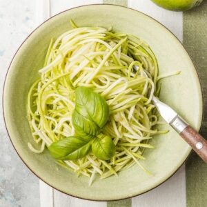 Courgettini carbonara recept